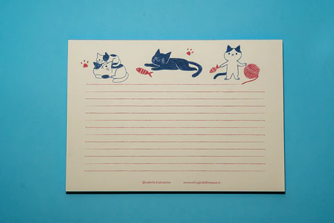 Taco de Notas XL - Gatitos
