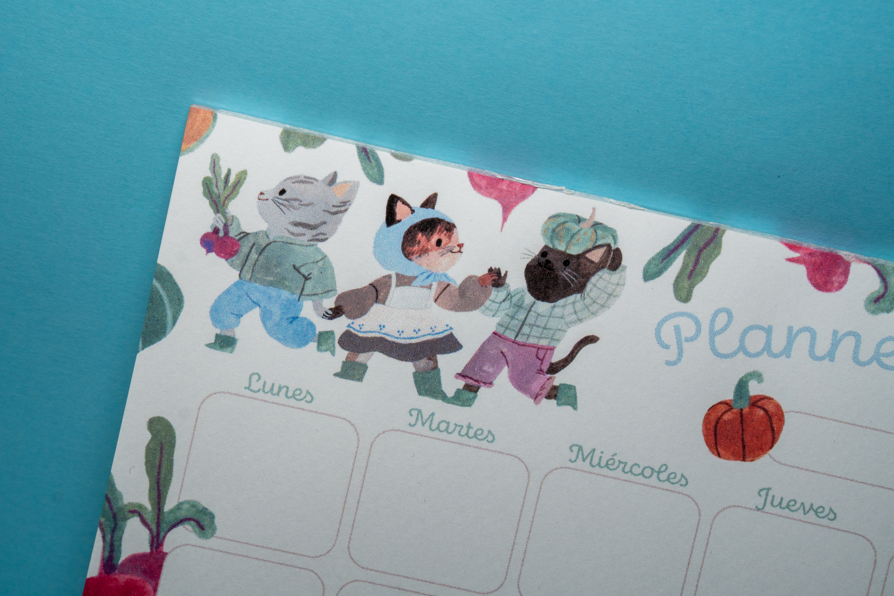 Planner Mensual - Gatitos granjeros 4