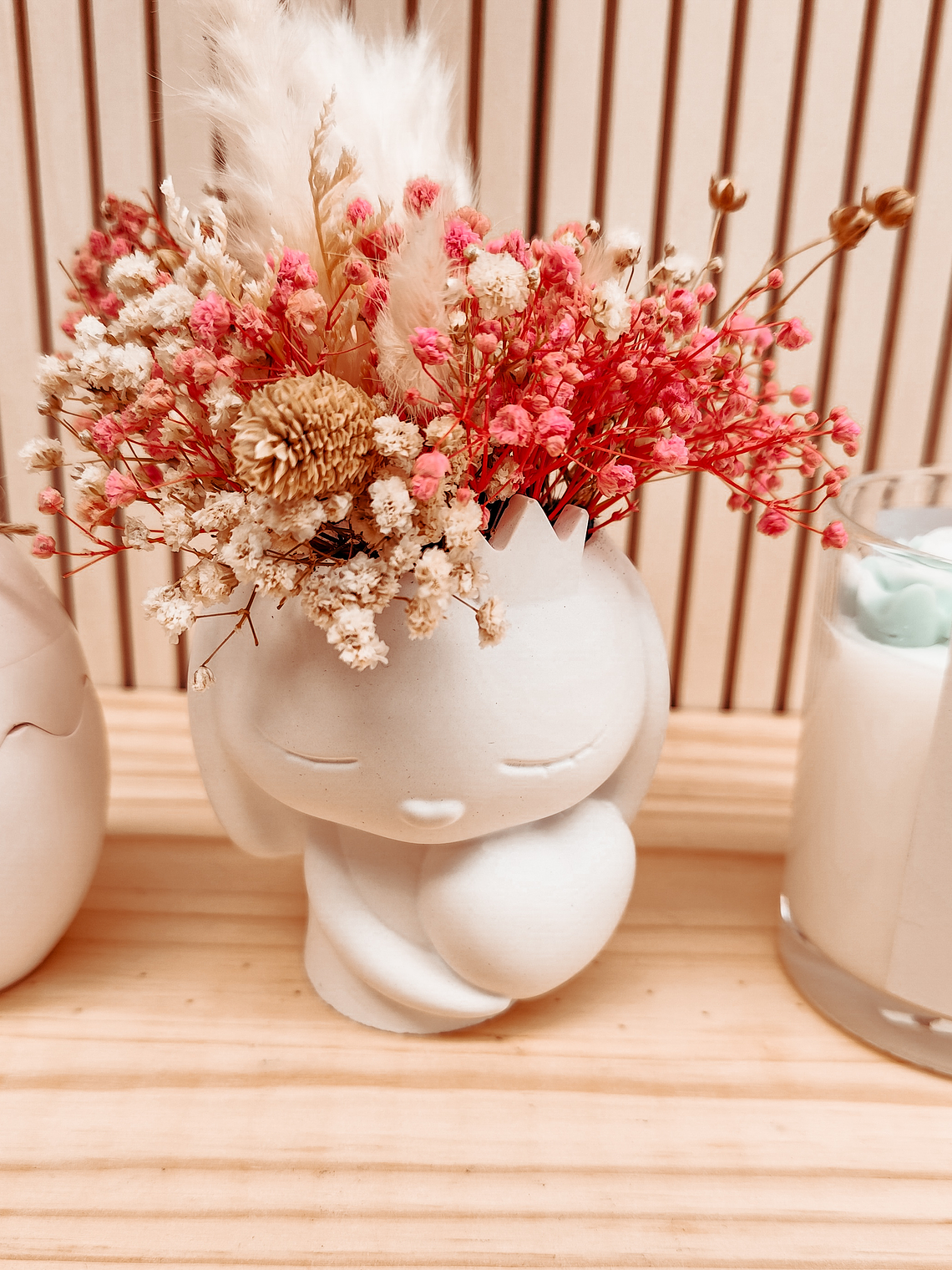 Conjunto coelho e vela Ovo 1