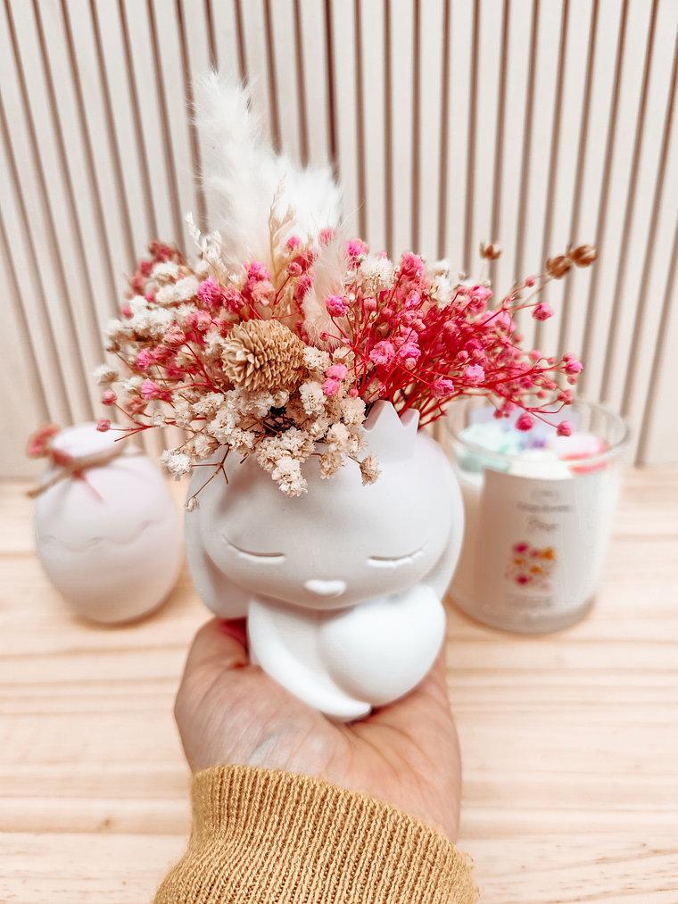 Conjunto coelho e vela Ovo 2