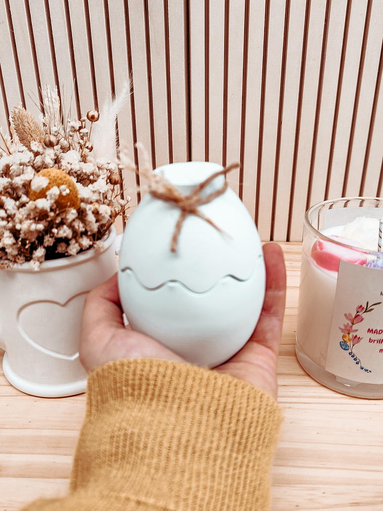 Conjunto regador e vela ovo 3