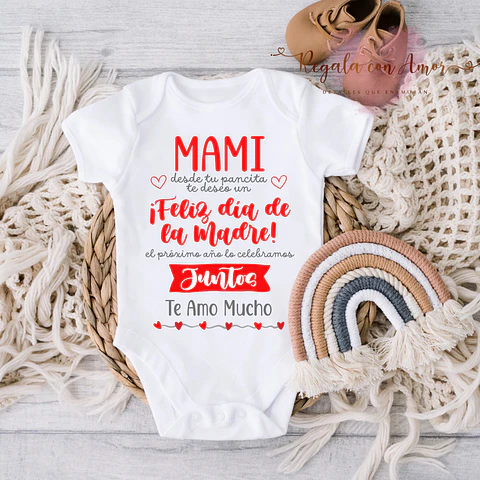 Body Mamá desde la pancita