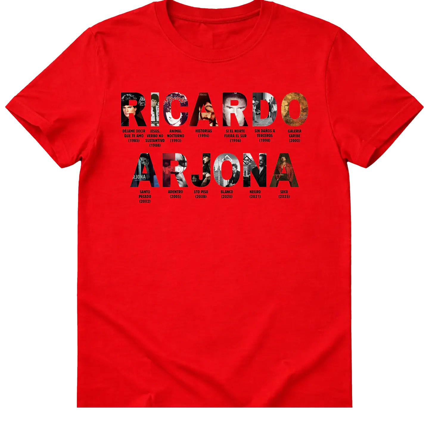 Polera Arjona Discografía  3