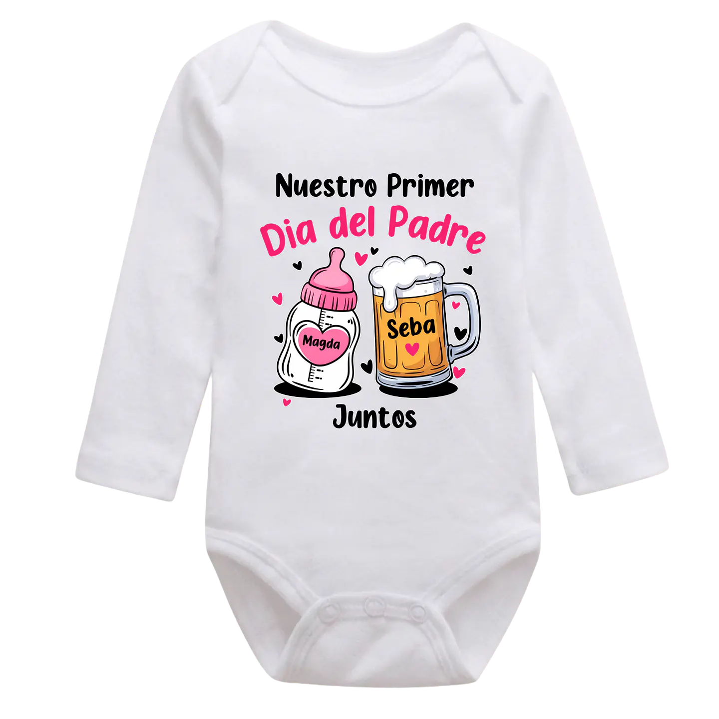 Body Feliz Primer Día Mamadera 4