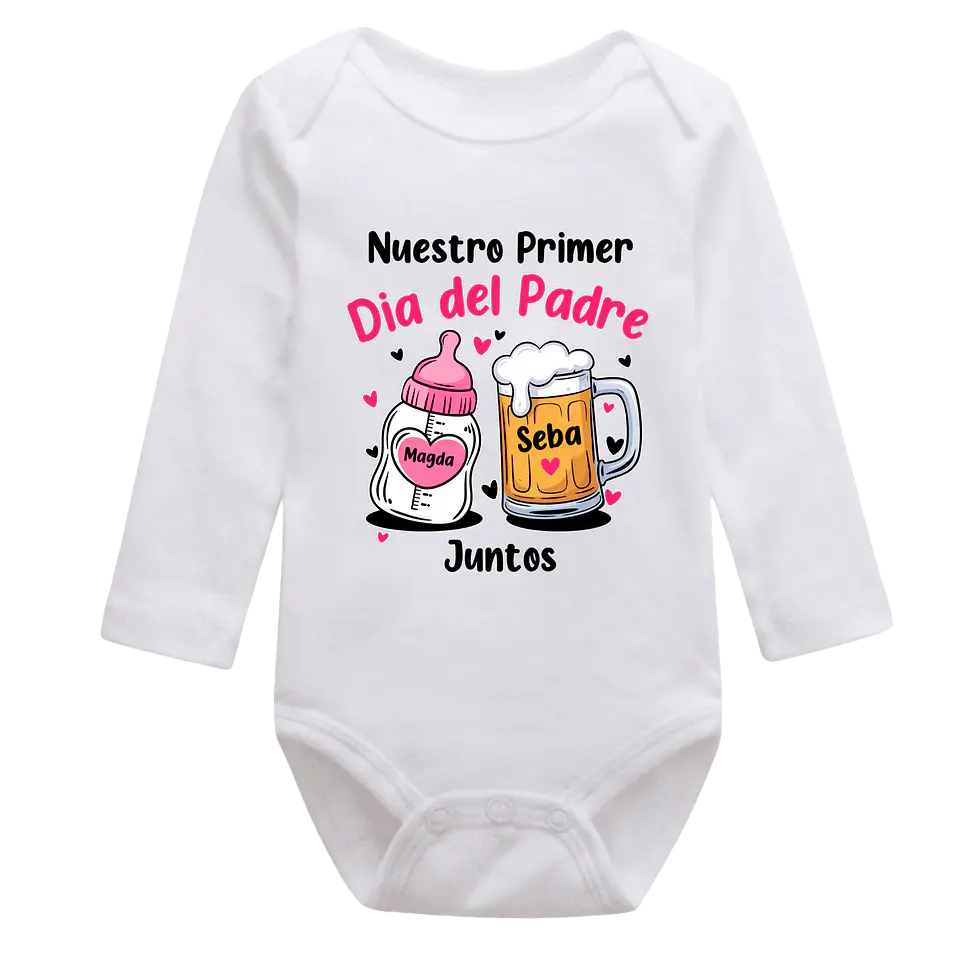 Body Feliz Primer Día Mamadera 4