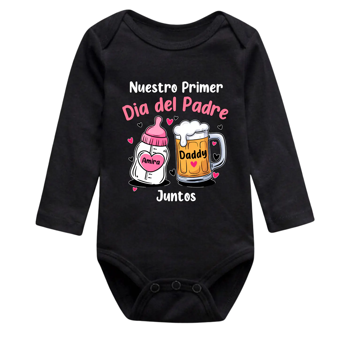 Body Feliz Primer Día Mamadera 3