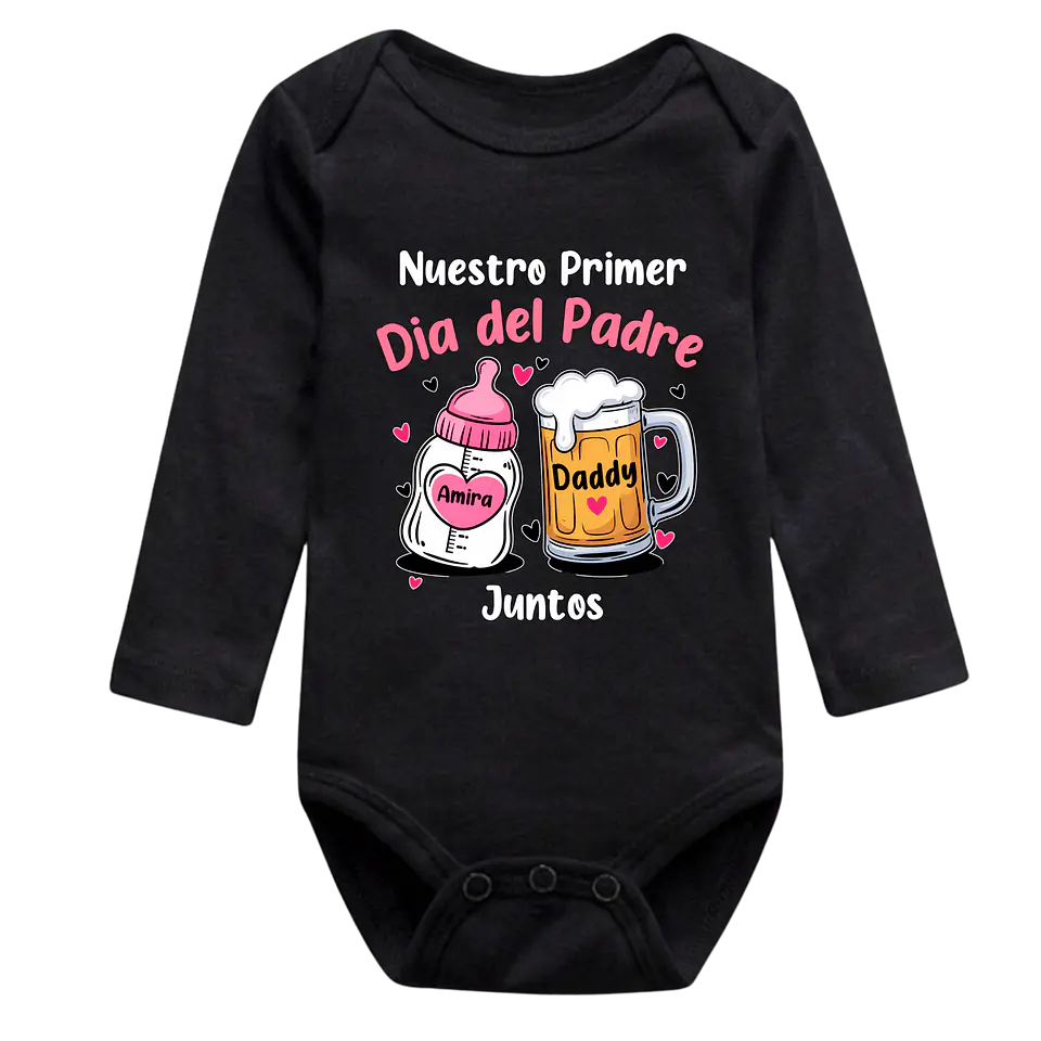 Body Feliz Primer Día Mamadera 3
