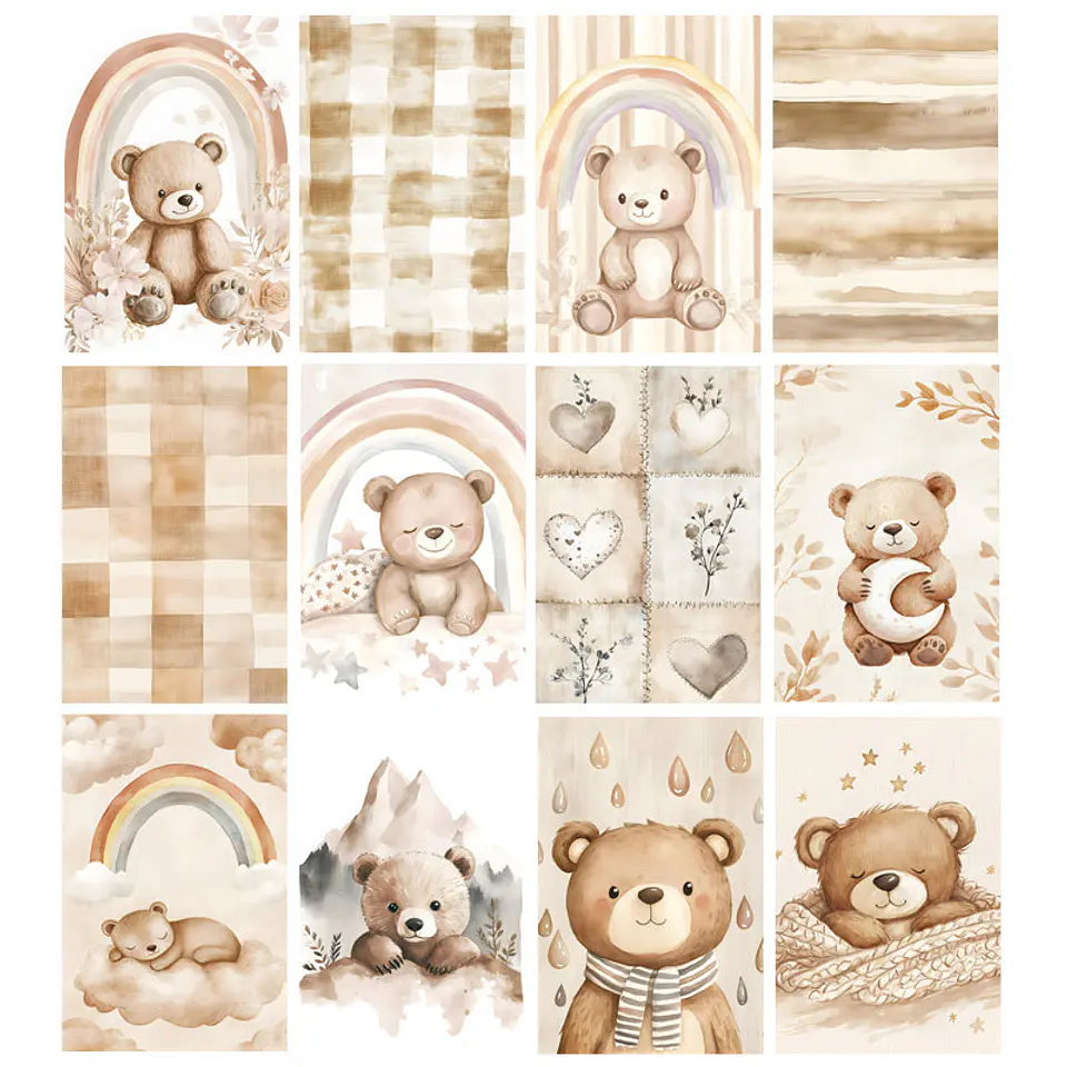 Pack 104 Láminas Imprimibles de Ositos Infantiles 2
