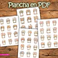 🌼 Kit 48 Floreros Scrap Imprimibles - Miniatura 2