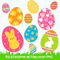 Kit 20 Huevos de Pascua imprimibles - Miniatura 1