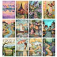 Pack 84 Hermosas Láminas Paisajes Acuarela - Miniatura 2