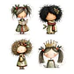 ✂️ Plancha para cortar - Stickers Navideños Imprimibles - Miniatura 3