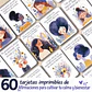 60 Tarjetas de Afirmaciones Positivas para la Calma  Bienestar Imprimibles - Miniatura 1