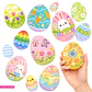 Kit creativo Huevos de Pascua color pastel imprimibles - Miniatura 1