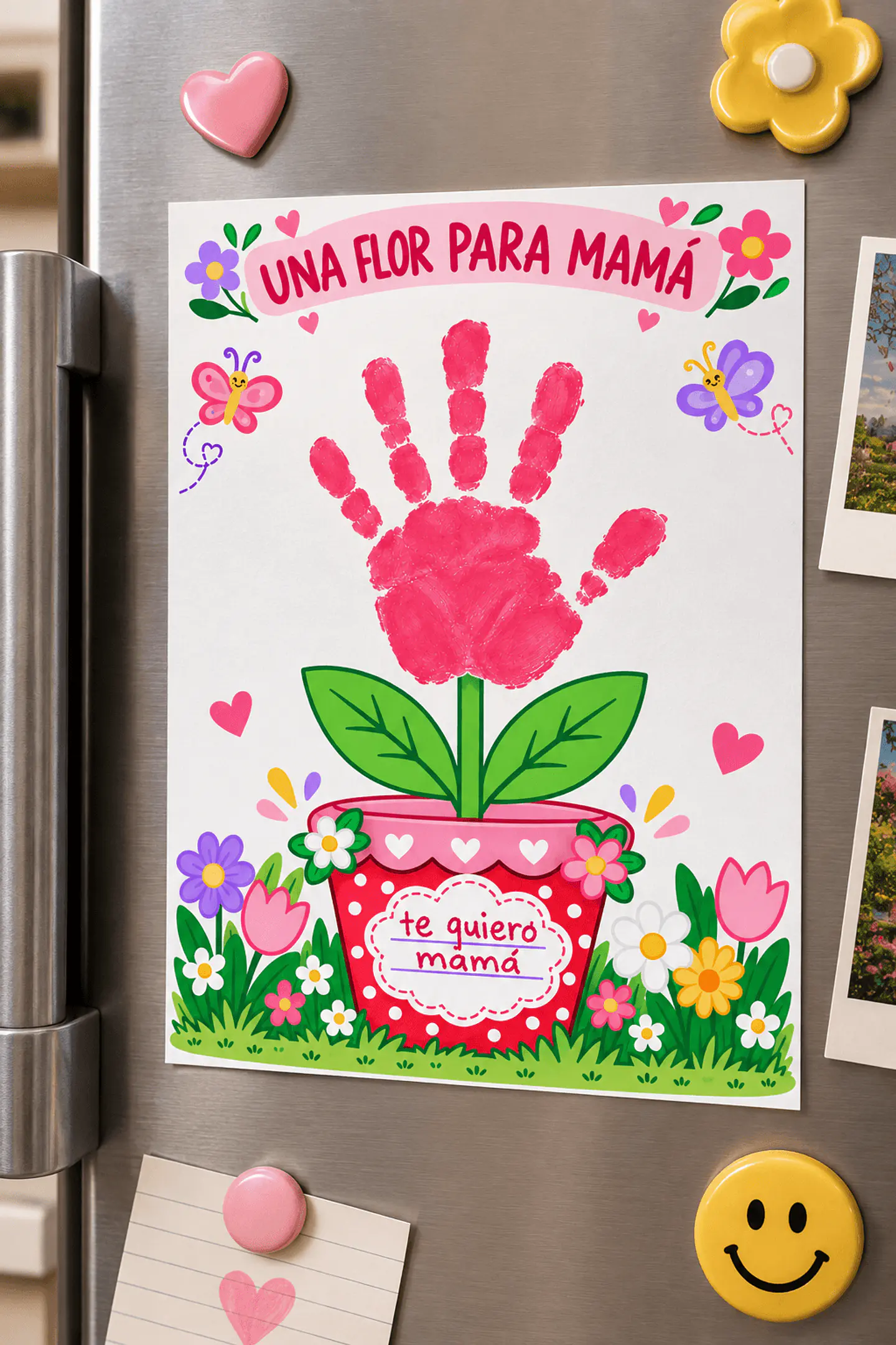 Una Flor para mamá - Manualidad día de la Madre 4