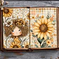 🌻 Girasoles Floreciendo | 62 Páginas ScrapBooking - Miniatura 3