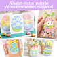 Kit creativo Huevos de Pascua color pastel imprimibles - Miniatura 2