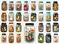 30 Stickers Frascos Imprimibles - Miniatura 2