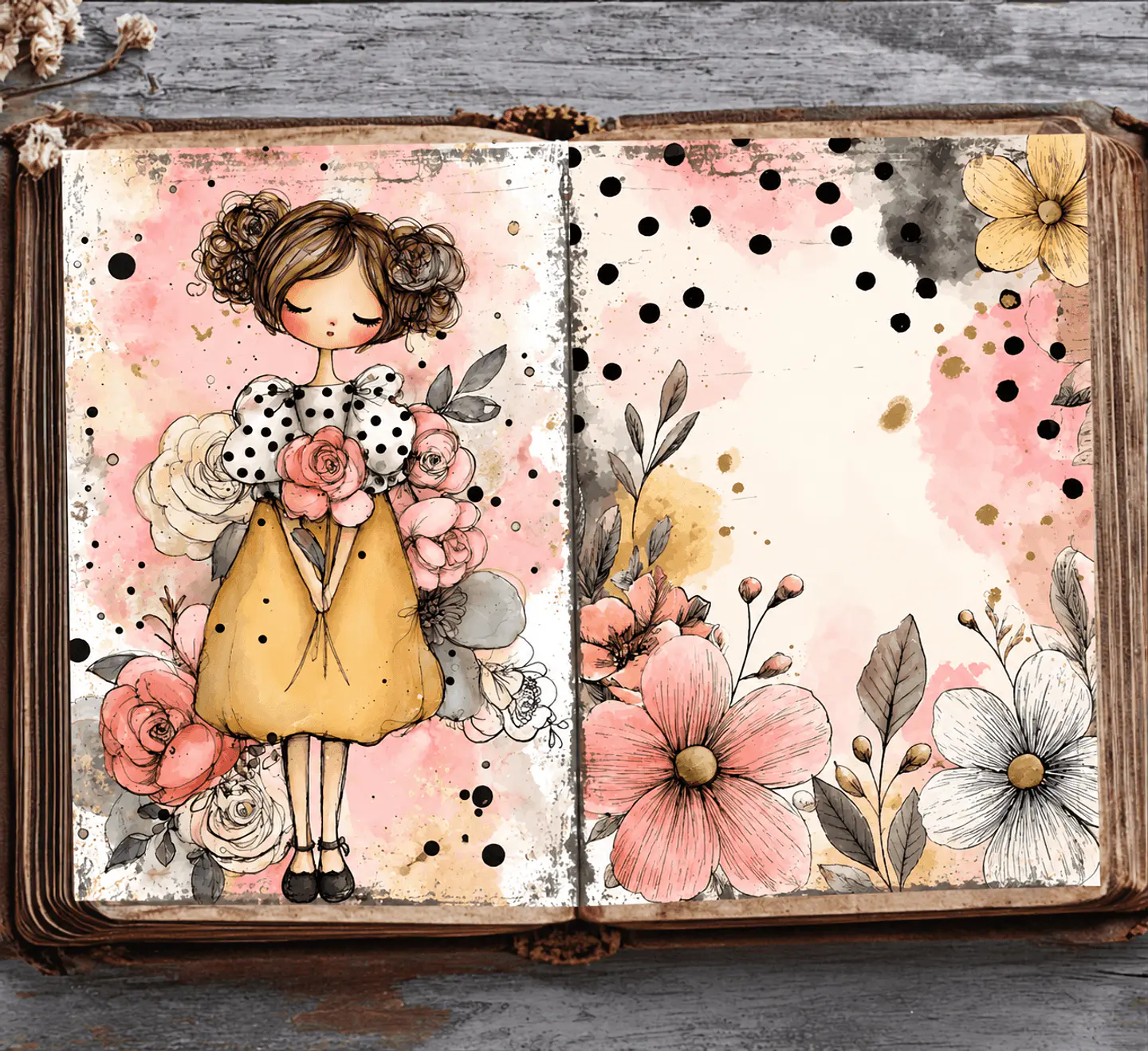 🌸 Jardín de Ensueño | 43 Páginas ScrapBooking 3