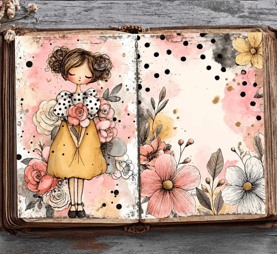 🌸 Jardín de Ensueño | 43 Páginas ScrapBooking 3