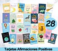 28 Tarjetas de Afirmaciones Ilustradas Imprimibles - Miniatura 2