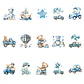 30 Imágenes PNG Dulces Aventuras de Bebé (niño) - Miniatura 3