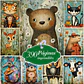 Mega Pack 390 Láminas Animalitos Bebés Imprimibles - Miniatura 1