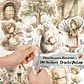 ✂️ Plancha para cortar - 100 Stickers Campesinos de granja Vintage - Miniatura 1