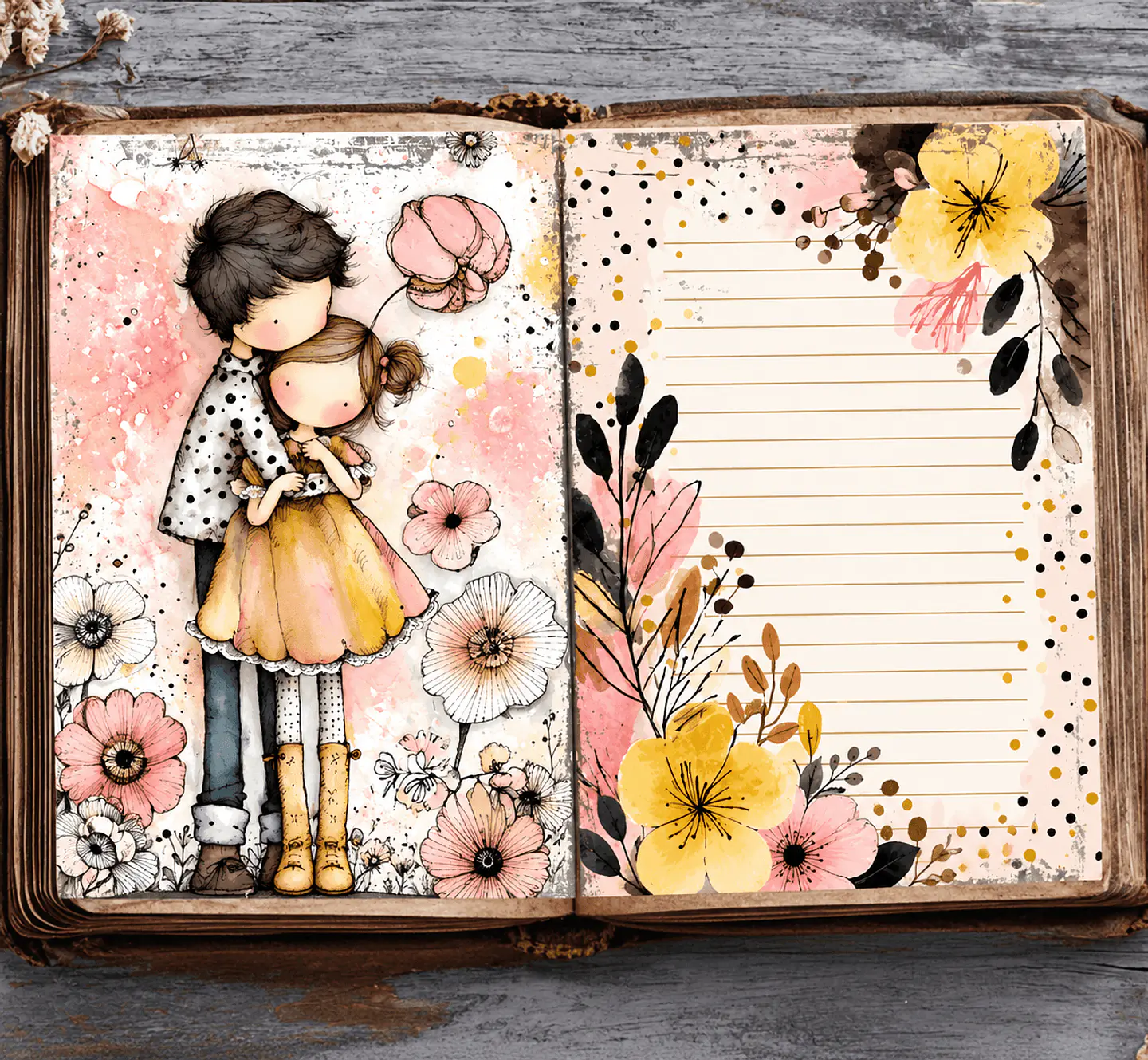 🌸 Jardín de Ensueño | 43 Páginas ScrapBooking 4