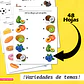Pack 48 Hojas de Actividades de Emparejamiento - Nivel Inicial y Jardín - Miniatura 3