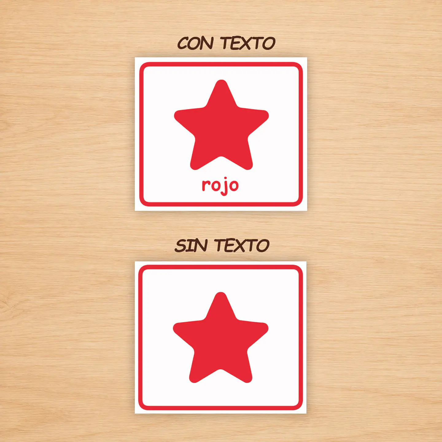 Tarjetas Educativas de Colores – Actividad para Preescolar 4