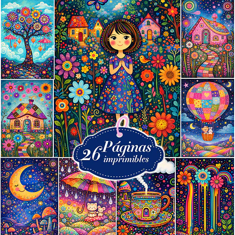 Láminas Imprimibles | Noches Luminosas