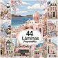 44 Láminas Europa Rosa Romántica imprimible - Miniatura 1