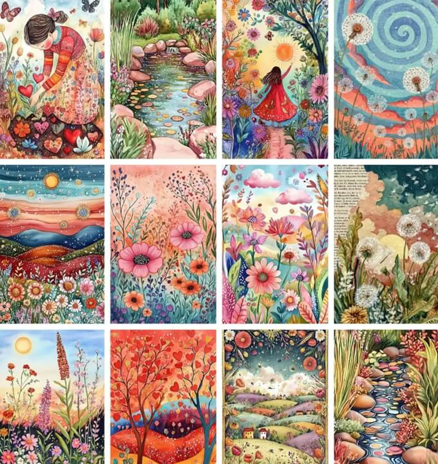 Mega Pack 260 Láminas Floral Mágico 4