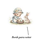 Pack 30 stickers Adorables de Pascua - Miniatura 3