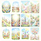 Pack 62 Láminas + 14 Stickers Conejitos Pascua - Miniatura 3