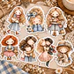 ✂️ Plancha para cortar - 80 Stickers Momentos Argentinos Vintage - Miniatura 7