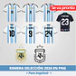 Remera Selección Argentina para Imprimir - Miniatura 1