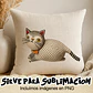 51 Stickers Gatitos Excentricos Imprimibles - Miniatura 4