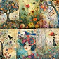 Mega Pack 300 Láminas estilo watercolor imprimibles - Miniatura 6