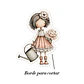 ✂️ Plancha para cortar - 170 Stickers Mundo Floral - Miniatura 2