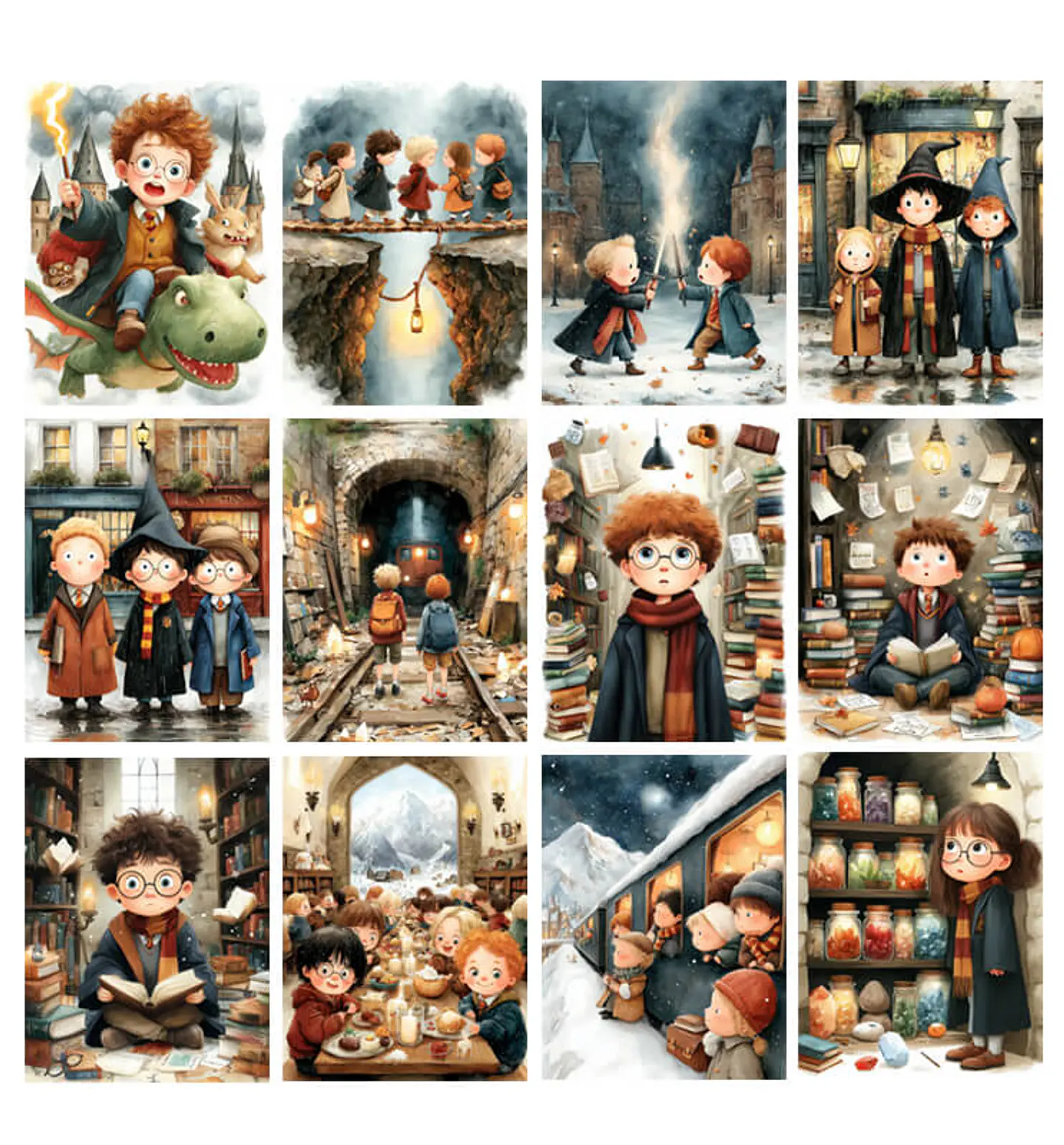 36 Láminas de Aventura Mágica 3