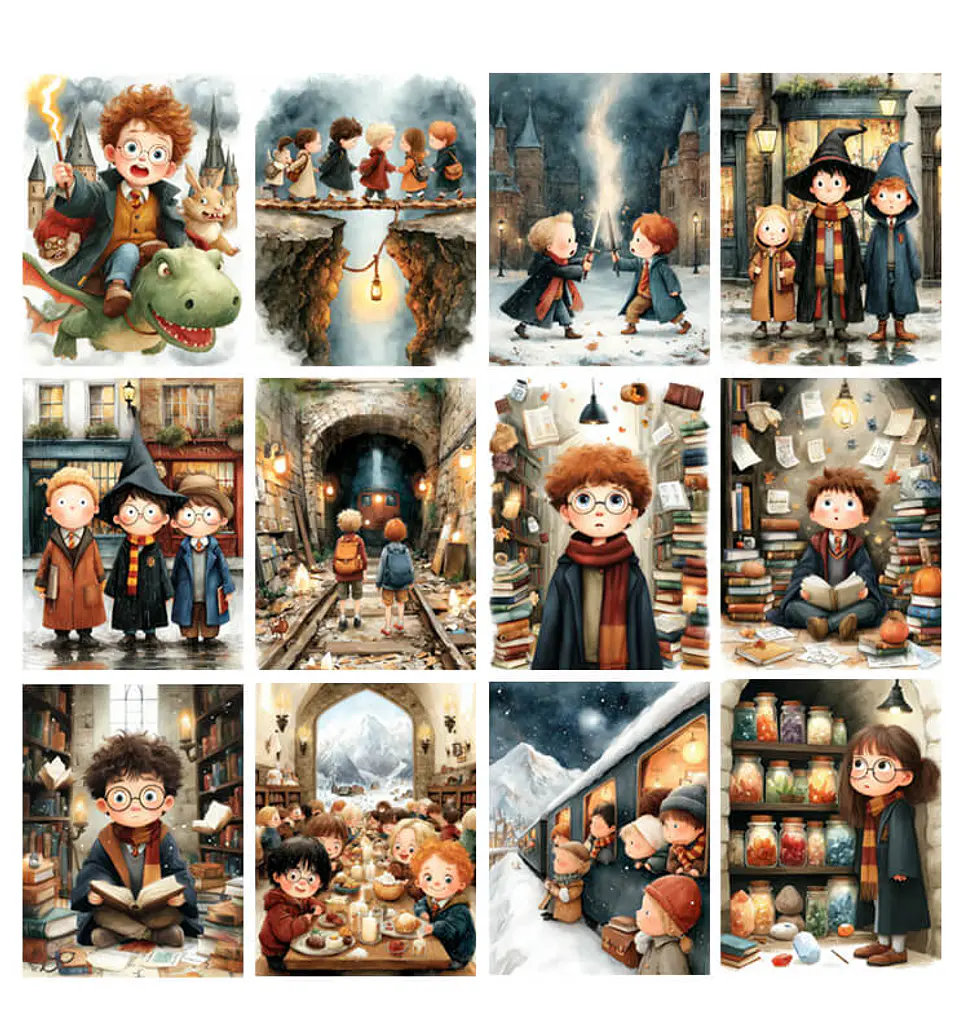 36 Láminas de Aventura Mágica 3