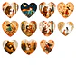 43 Stickers imprimibles de Otoño, la Chica su amigo el Oso - Miniatura 4