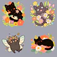 30 Stickers de Gatitos Primavera Imprimibles - Miniatura 6
