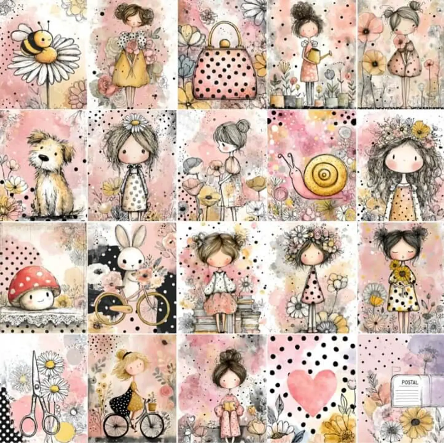 🌸 Jardín de Ensueño | 43 Páginas ScrapBooking 7