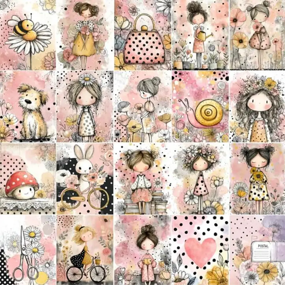 🌸 Jardín de Ensueño | 43 Páginas ScrapBooking 7