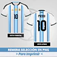 Remera Selección Argentina para Imprimir - Miniatura 2