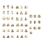 ✂️ Plancha para cortar - 100 Stickers Campesinos de granja Vintage - Miniatura 5