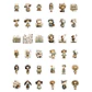 ✂️ Plancha para cortar - 150 Stickers Recortes Florales - Miniatura 3